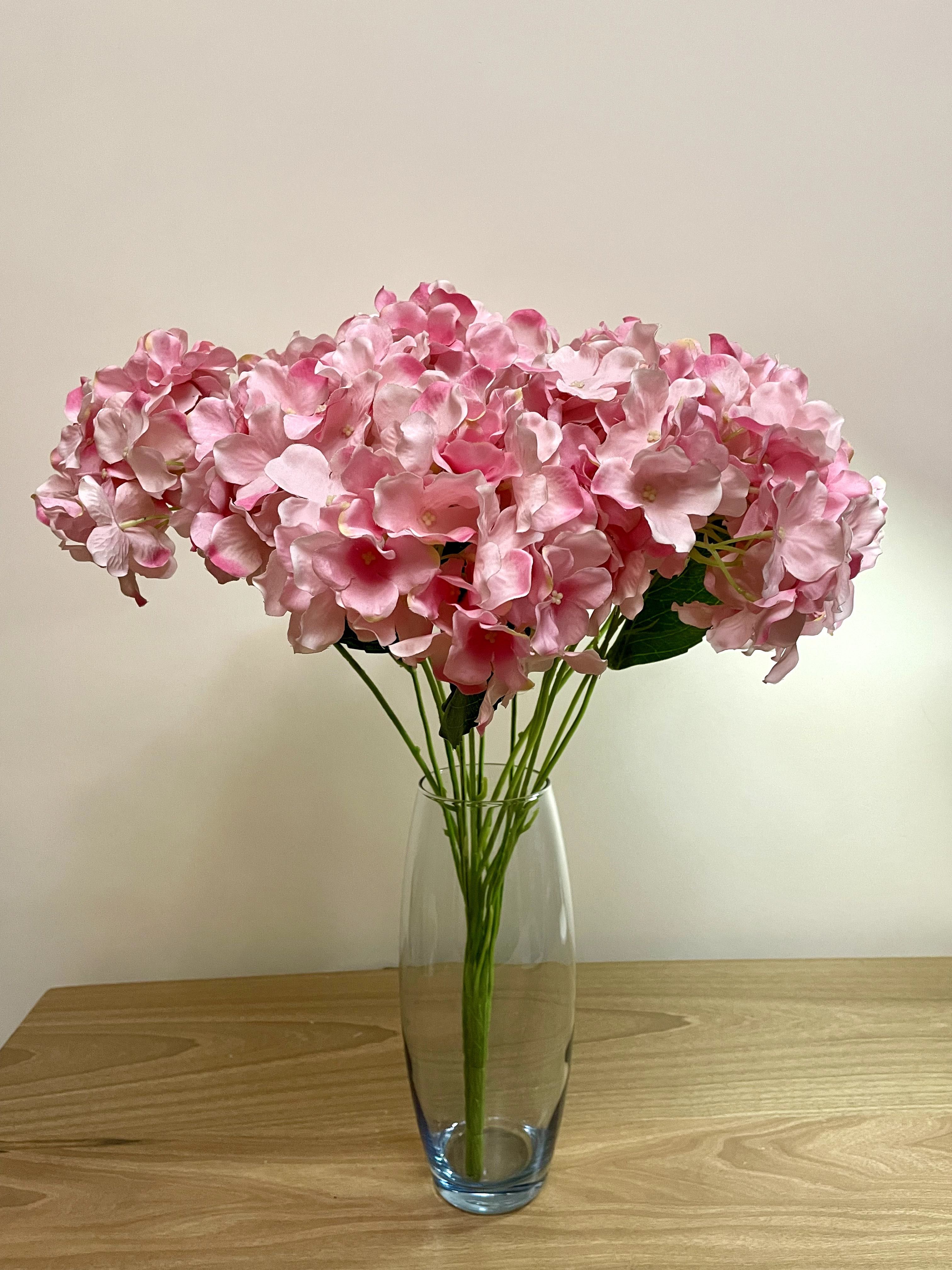 Гортензия розовая искусственная/ Hydrangea pushti sun'iy.