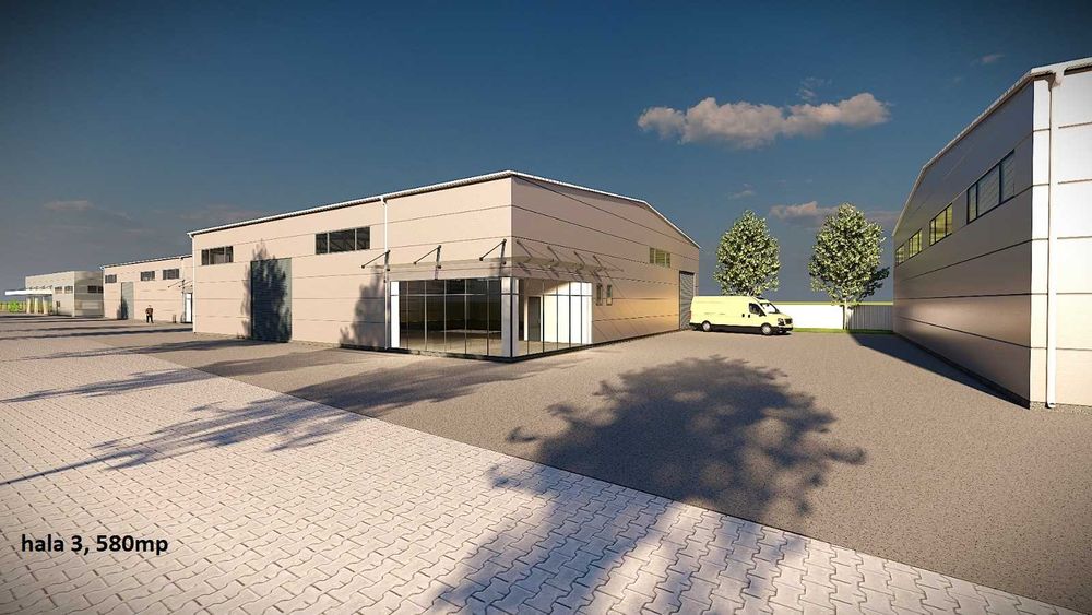 De inchiriat HALE DEPOZITARE si SOWROOM, str. Barajului nr.11