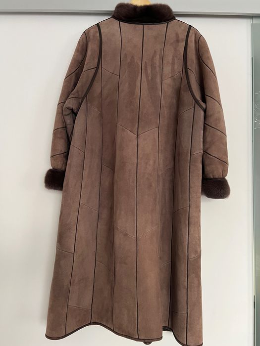 Cojoc lung piele- damă