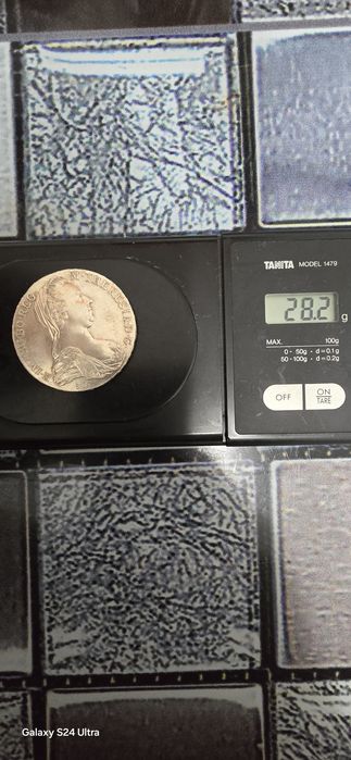 50 francs 1977 si 1 Thaler 1780 rebatere