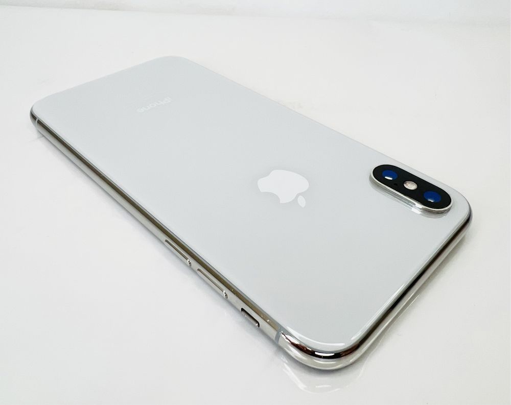 Apple iPhone X 256GB Silver Перфектен! Гаранция!