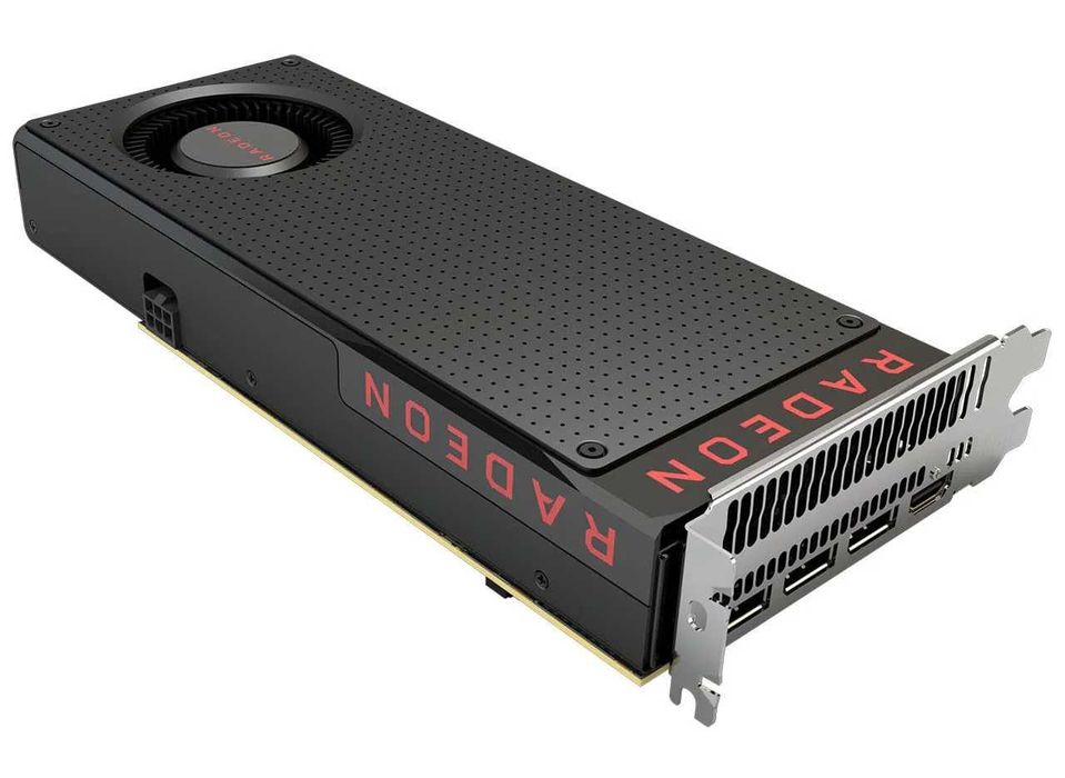 Видеокарта RX 480 на турбине