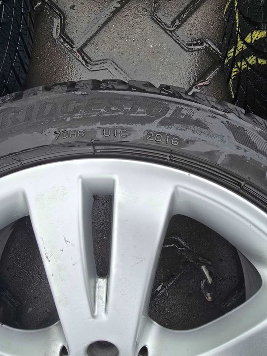 Jante Mercedes W204 C Class Anvelope Iarna Top Bridgestone 225 45 17