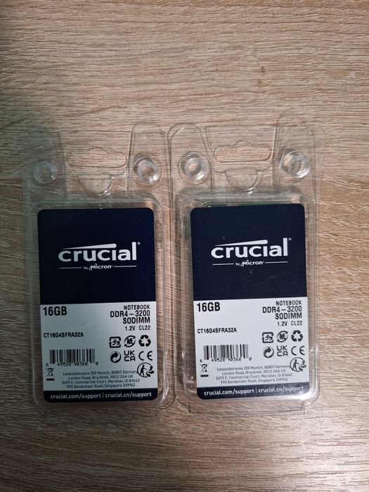 Memorie laptop 32GB (2×16GB) DDR4-3200 CL22