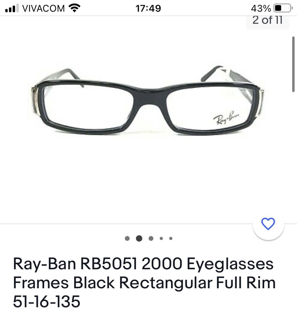 Ray-Ban RB5051 2000 Eyeglasses