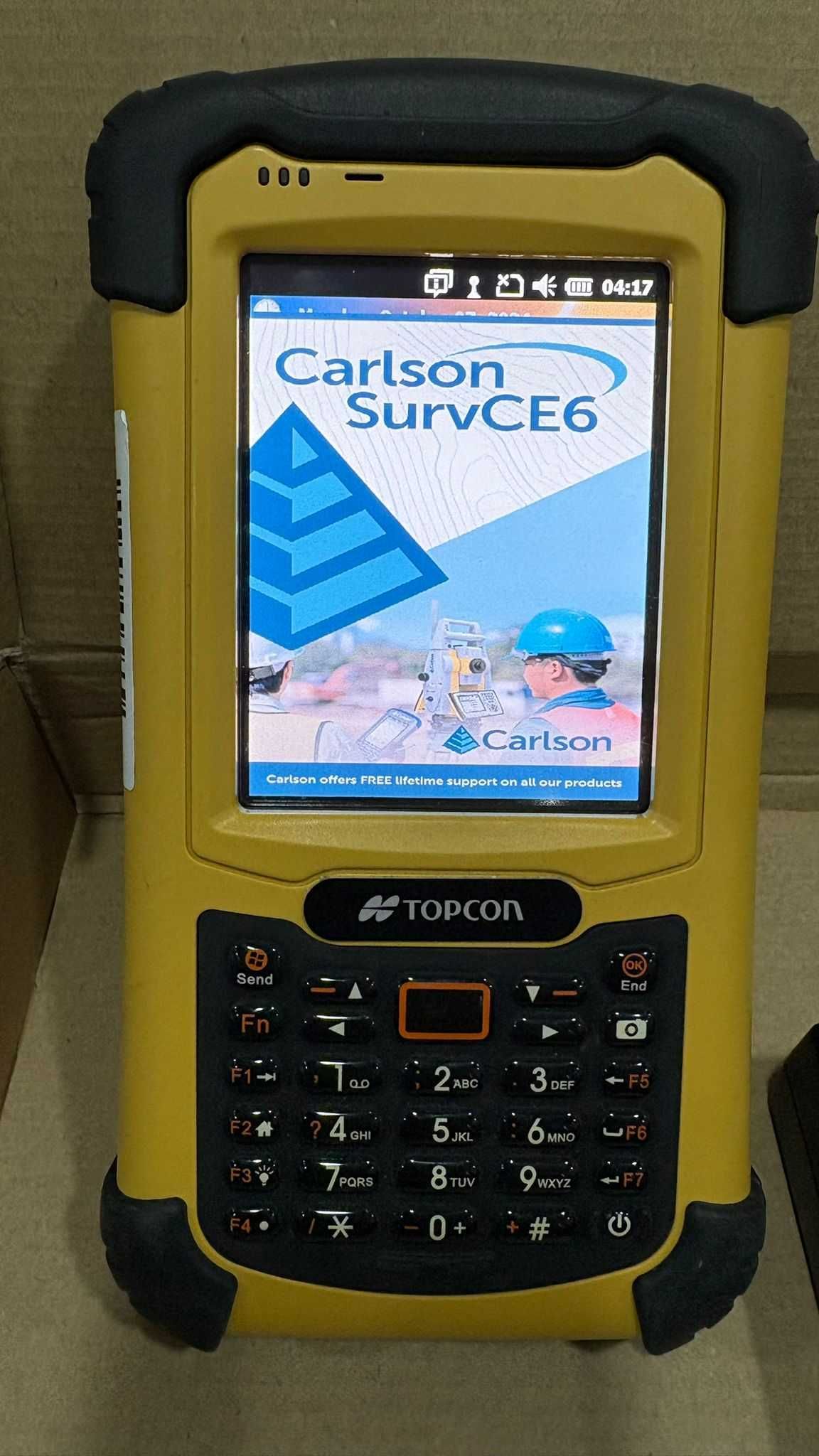Controler TOPCON -GETAC PS336 SurvCE 6, Fieldgenius 12 Surveypro 6 RTK