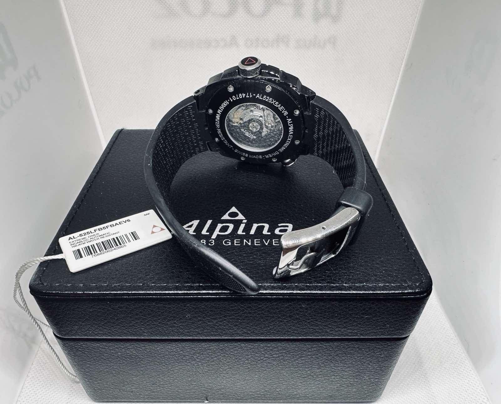 Alpina Extreme Diver 1000m Black Ocean Automatic