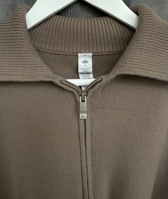 Пуловер с цип Alo Yoga оригинален