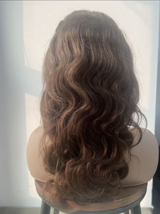 Peruca H27 (Daira-Shop.ro) PAR NATURAL Remy Virgin Brazilian Castanie