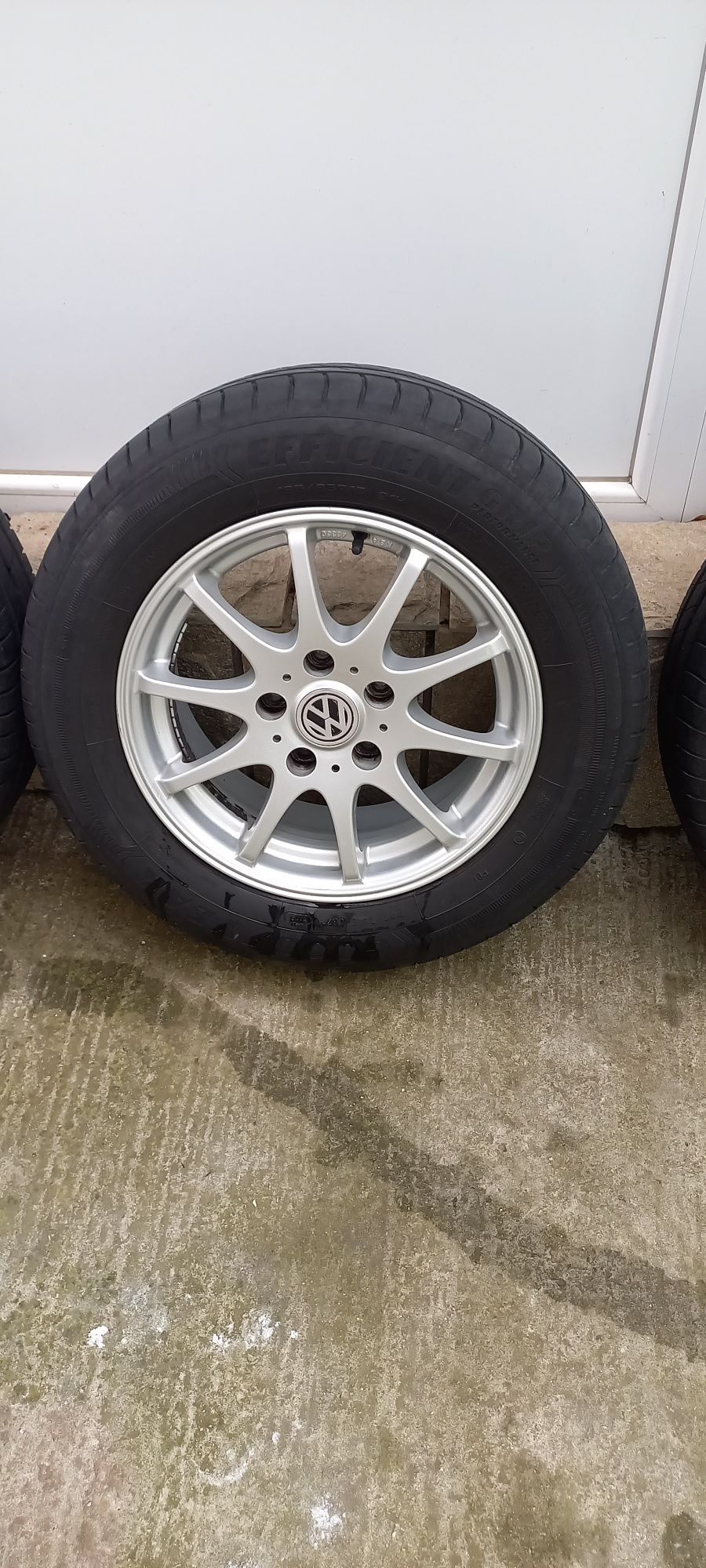 Джанти DEZENT с летни гуми GOODYEAR 15 5×112 VW  AUDI