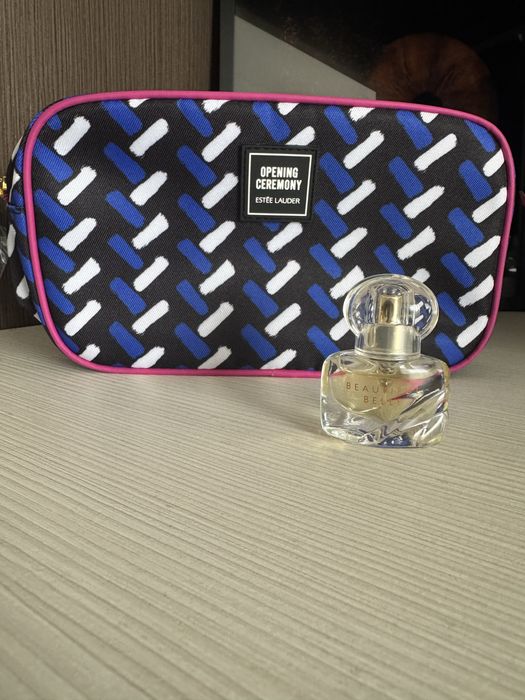 Miniatura parfum + portfard Estee Lauder