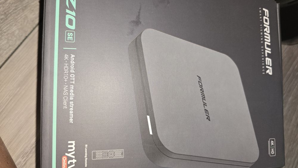 FORMULER Z10 SE 4K Android OTT media streamer I 4K · HDR · NAS Client