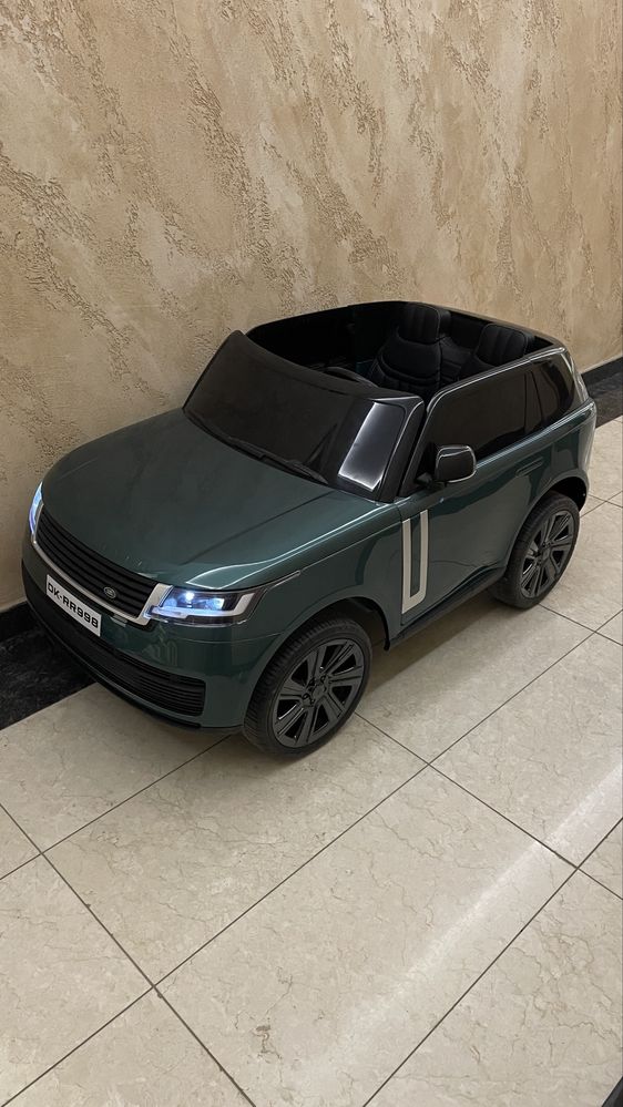 Акумулаторен джип Range Rover зелен металик