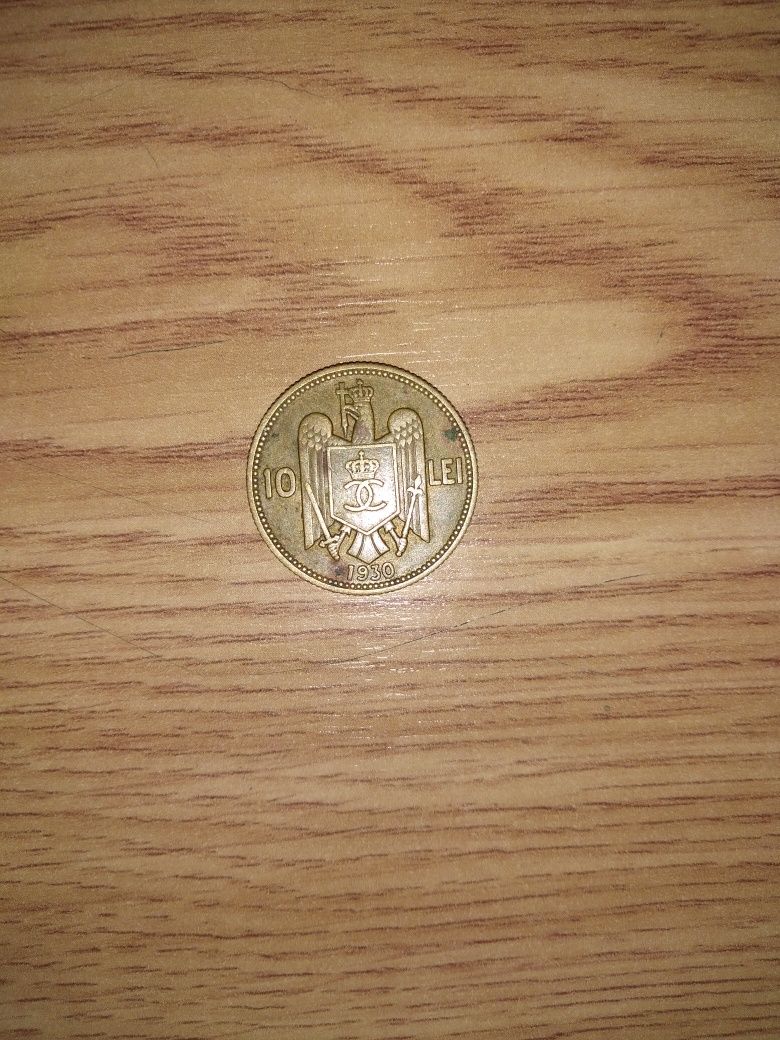 Vând moneda 10 lei din 1930