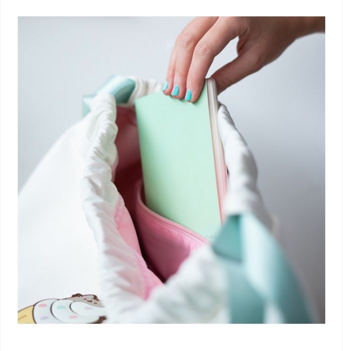 Ученическа раница Pusheen Rose Backpack, Cupcake, раница за момичета,