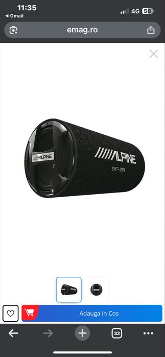Subwoofer alpin