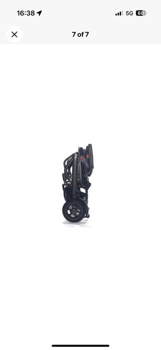 Scaun rulant electric pliabil iCarbon Style – ca nou