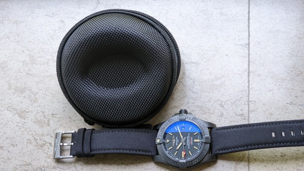 Breitling Avenger Blackbird 44 Black Coated Titanium V17311