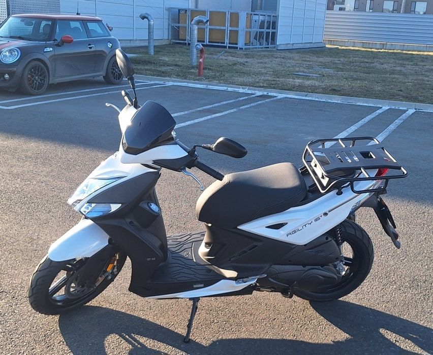 Scuter Kymco agility 16+ 125cc 2025. Numai 18000km