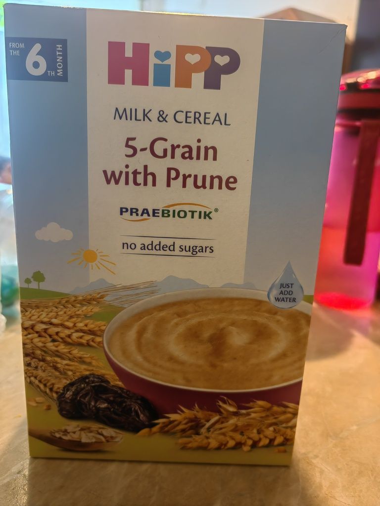 Млечни каши на Hipp