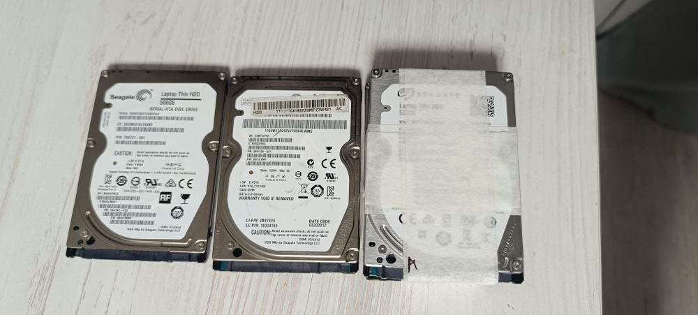 Жёсткие диски формата 2.5