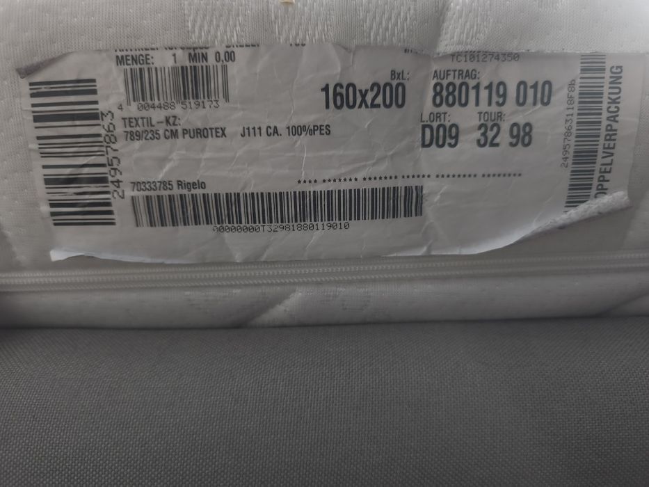 Saltea SCHLARAFFIA 160/200