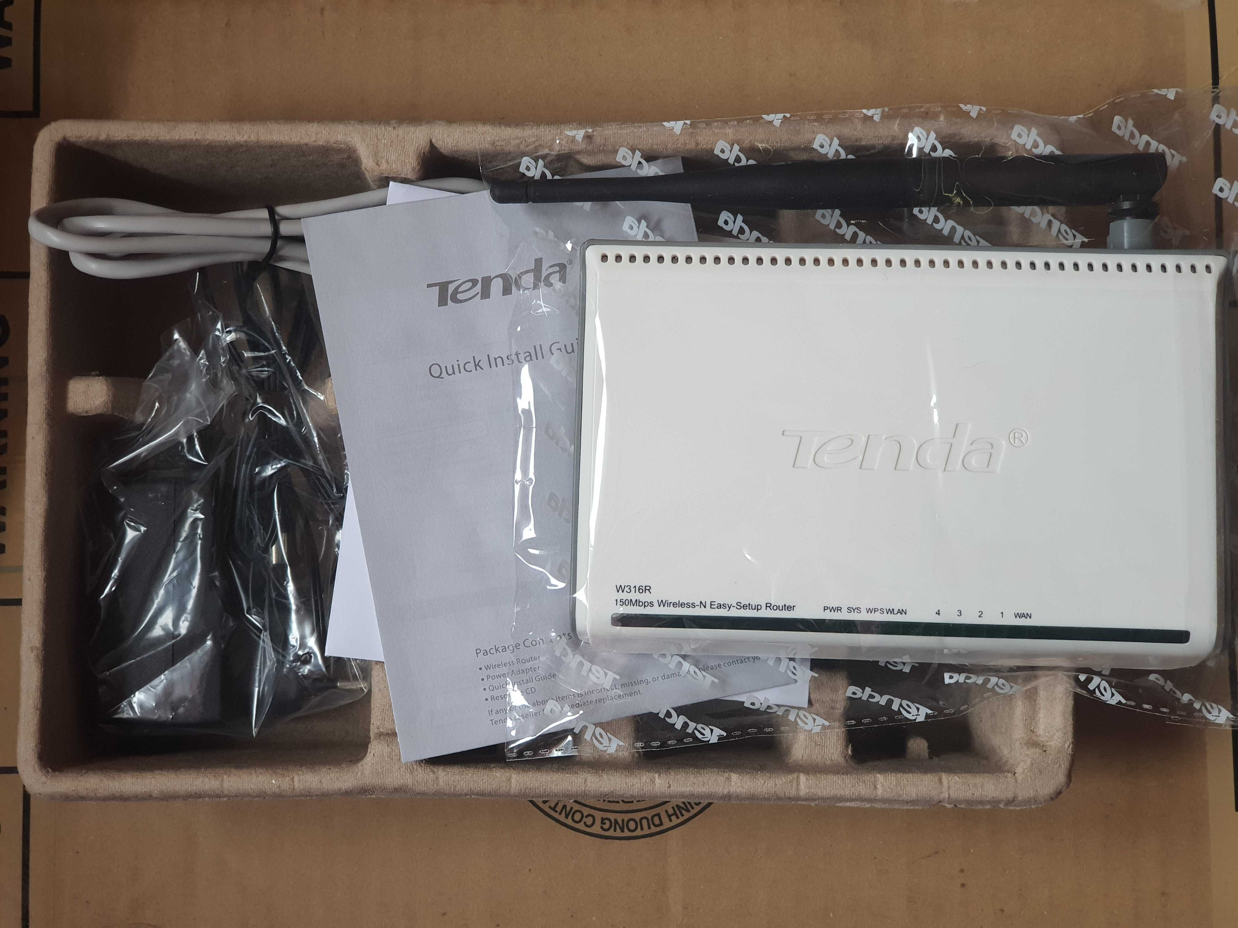 Router Wireless-N Tenda W316R