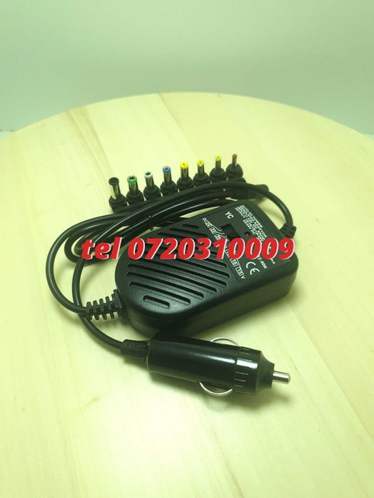 Alimentator Auto Universal Laptop12v 8 Capete Schimb