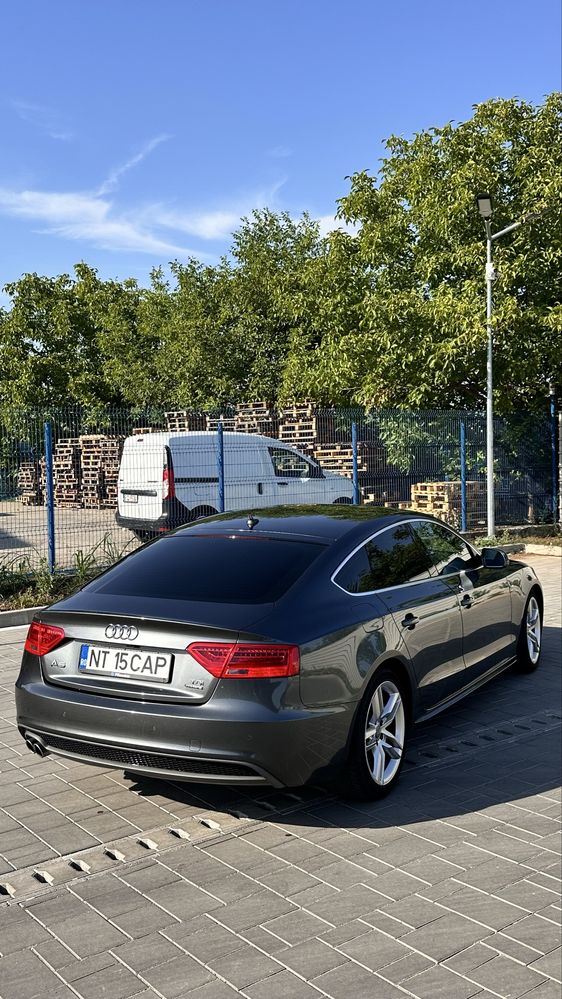 Audi A5 2015, 3x Sline, quattro, 190cp, webasto, Euro 6