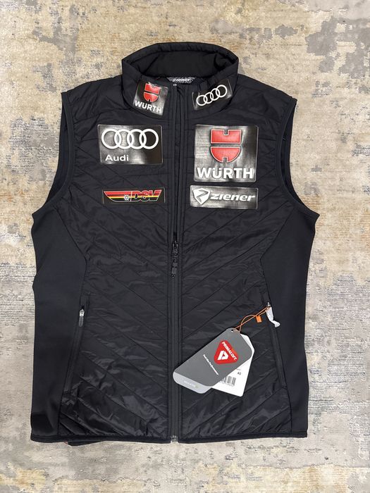 Ски екипировка Ziener Audi Wurth (софтшел яке, ски панталон, елек р.48