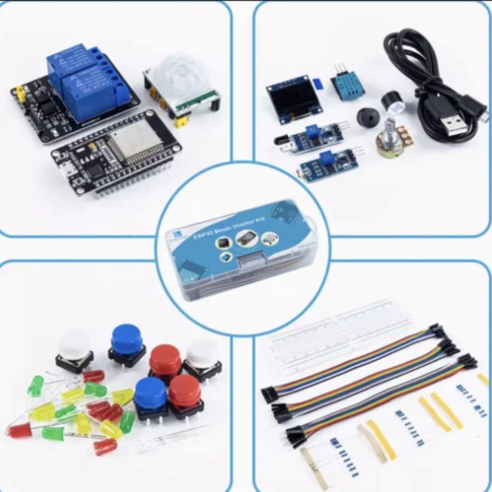 Опыты с электричеством ESP32 Basic Starter Kit