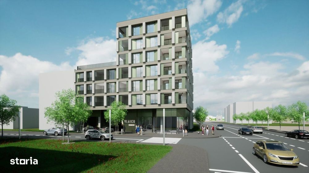 Apartament 2 camere cu terasa spectaculoasa de 60 mp si balcon, spatiu