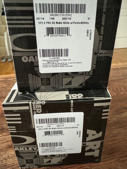 Oakley OF2.0 PRO XS Матирано Бяло