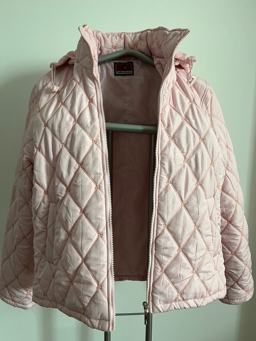 Geaca dama matlasata, roz, marimea 42-44