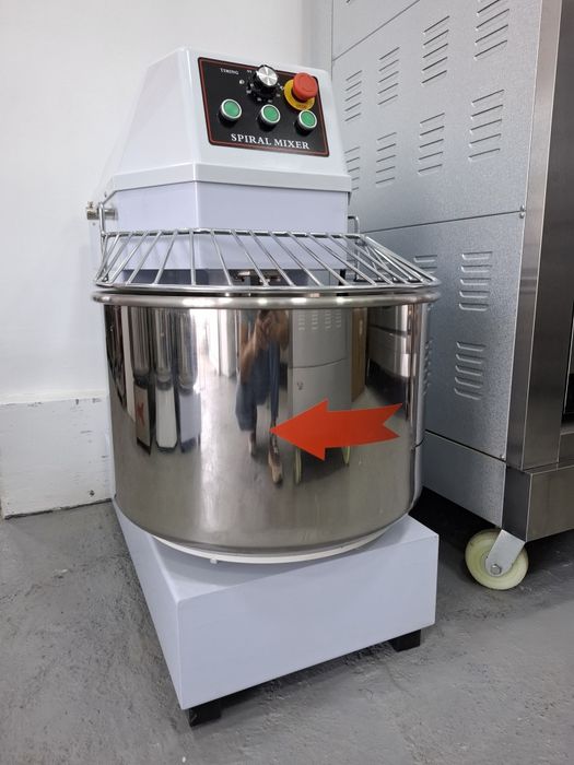 Тестомешалка Premium BHS60A (60L-25кг) с таймером