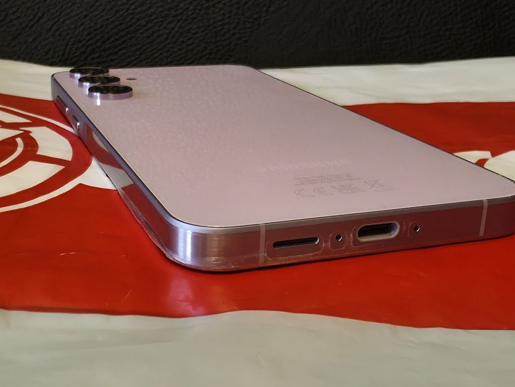 КАТО НОВ 128GB Samsung A55 5G Техномаркет Гаранция 2027 Lilac