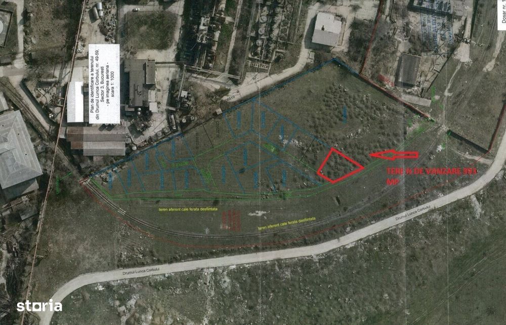 Vanzare Teren Theodor Pallady - Drumul Lunca Corbului