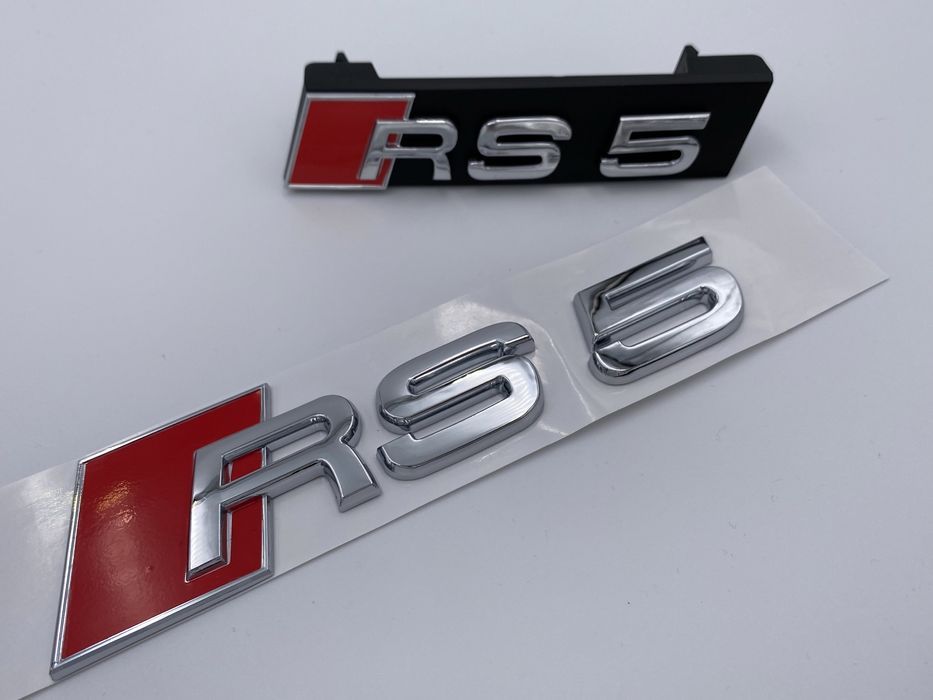 Set Embleme Audi RS5 crom