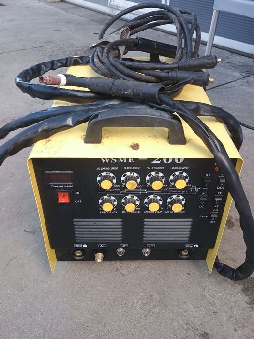 Aparat sudura TIG 200 AC / DC aluminiu inox otel argon