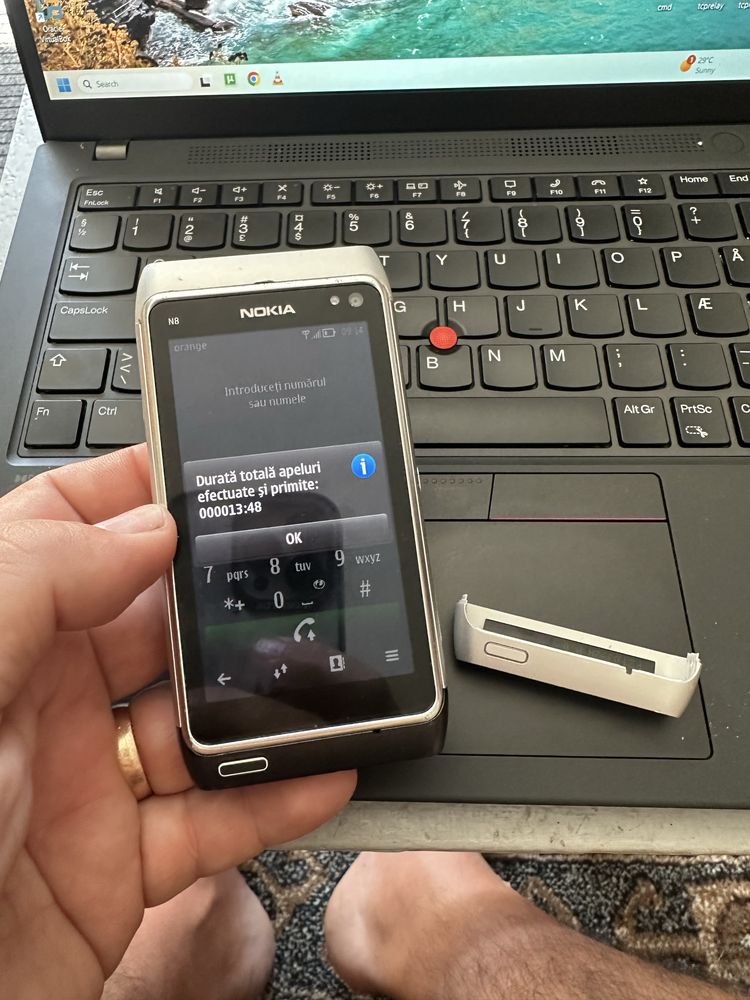 Nokia N8, liber retea