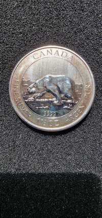 Moneda argint Canada urs 8 Dollar 2013 1,5 oz