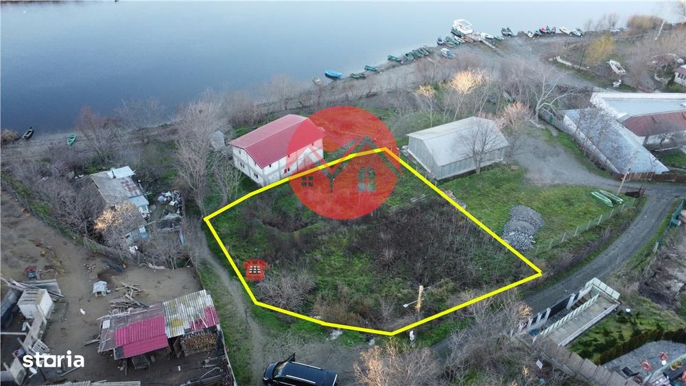 Teren 512 mp la balta în Somova, deschidere 14 m, pretabil pensiune