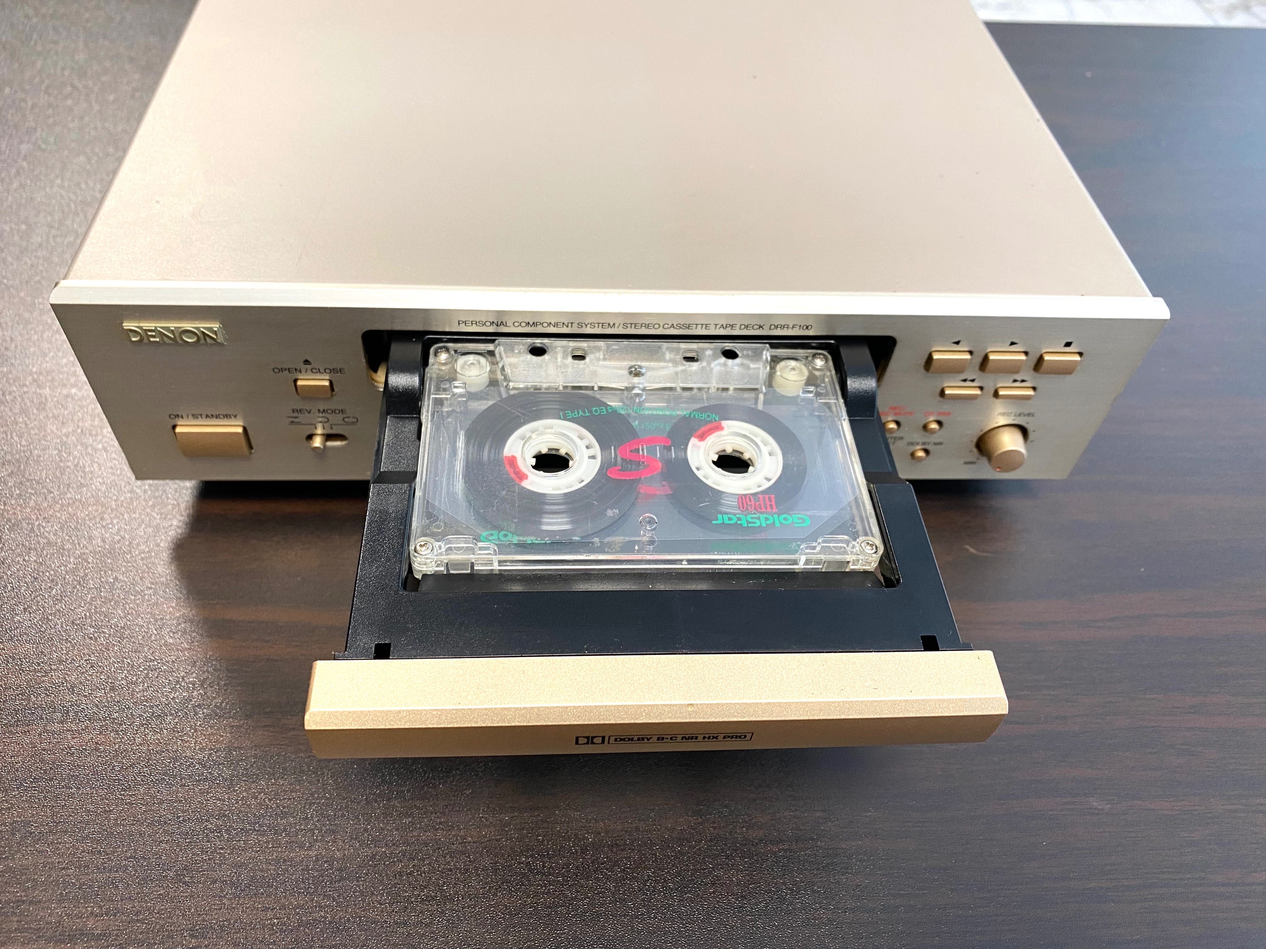 Реверсивен касетен дек Denon