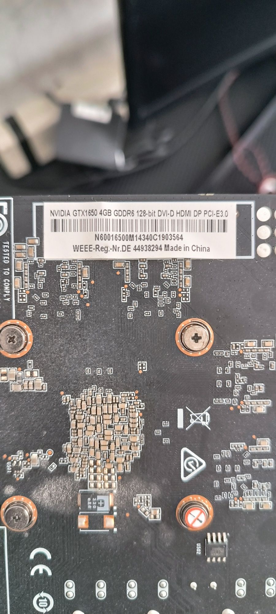 Nvidia GTX1650 4GB