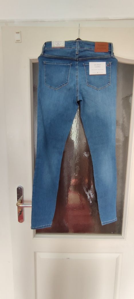 Blugi dama Tommy Hilfiger Como Skinny noi