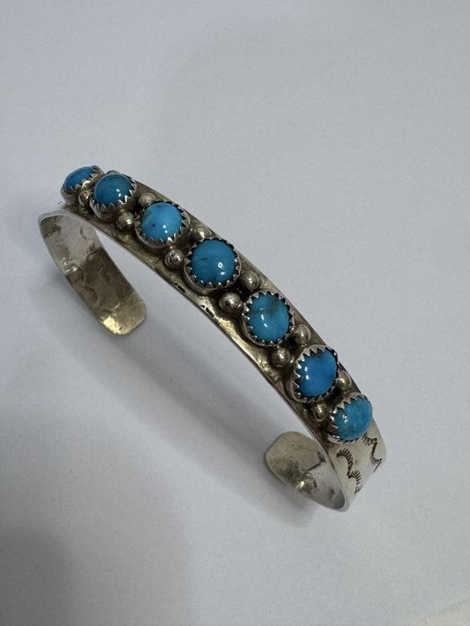 Bratara argint sterling cu pietre naturale de turcoaz