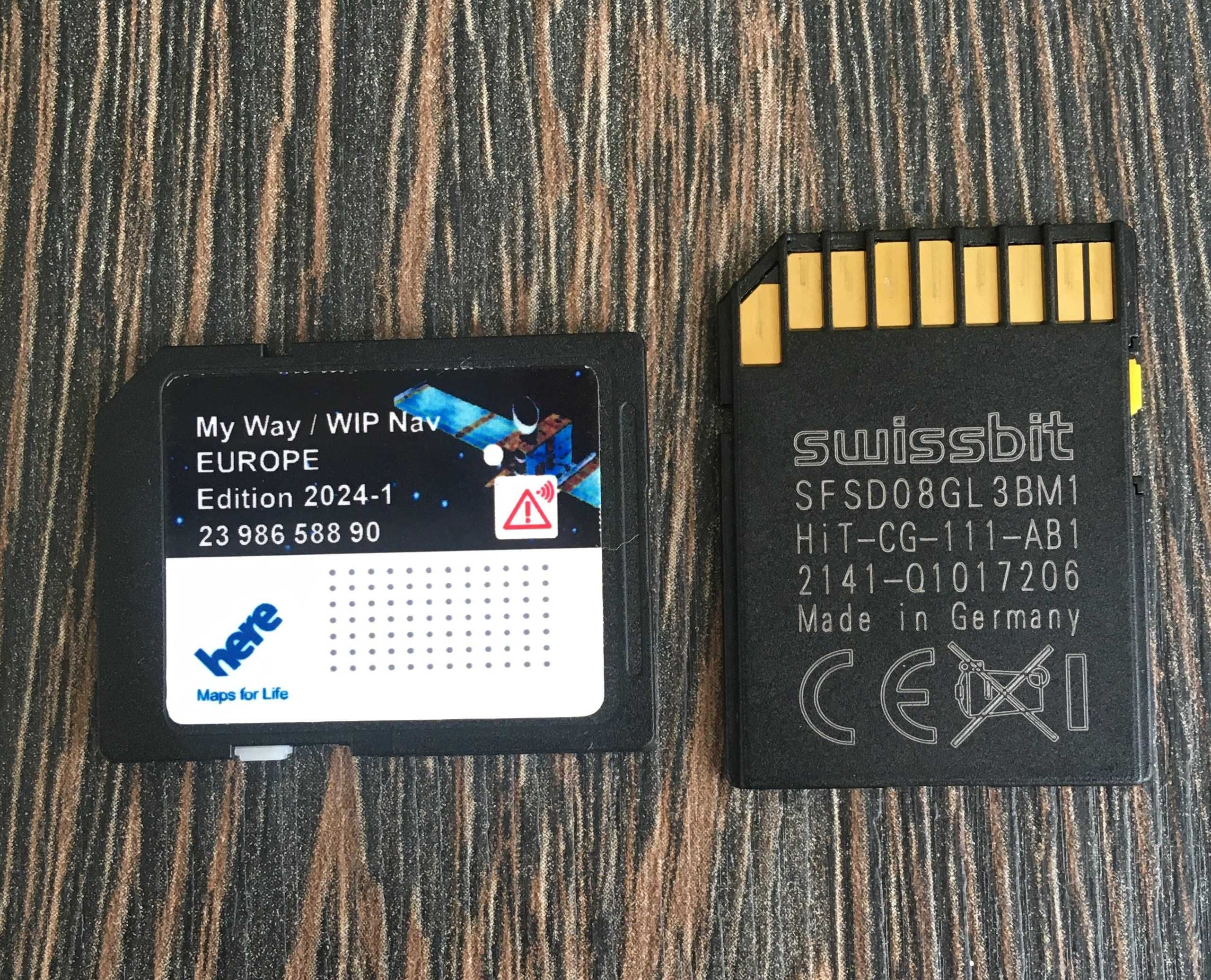 Навигационна Сд Карта CITROEN PEUGEOT Sd Card 2024 RNEG MyWay WipNav