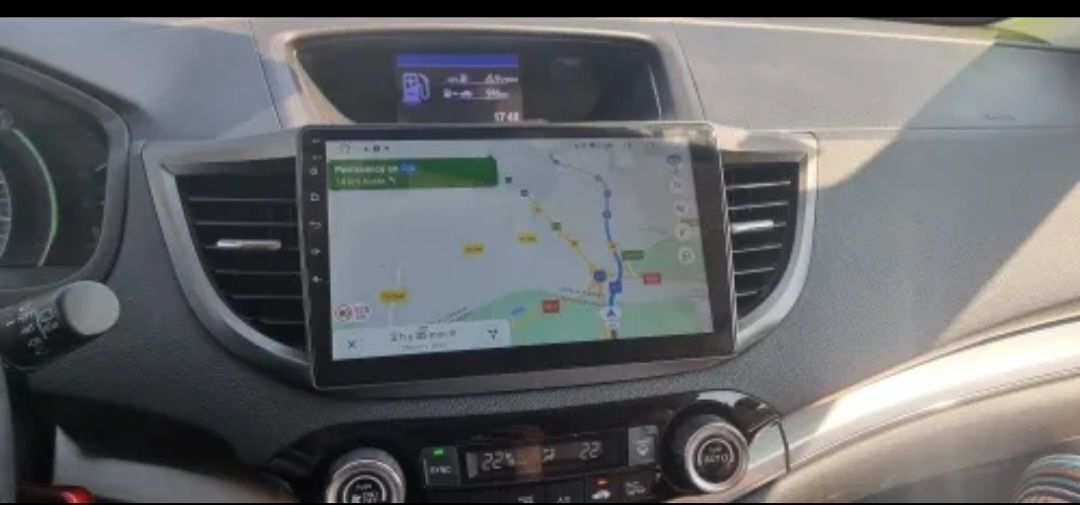 Navigatie Android Honda CRV  Waze YouTube GPS BT USB