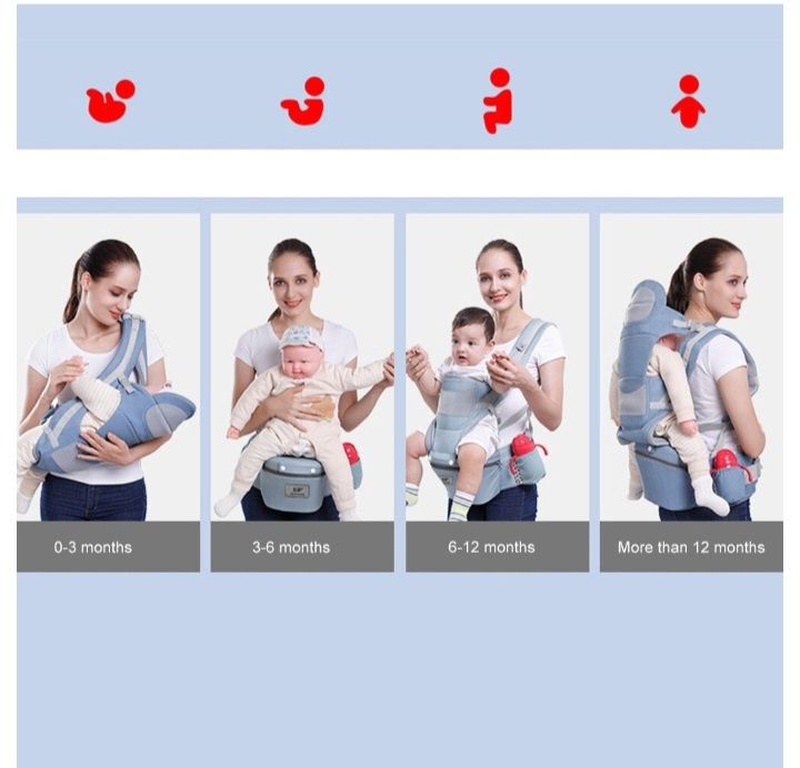 Переноска сумка кенгуру, слинг для малышей Koalabebe