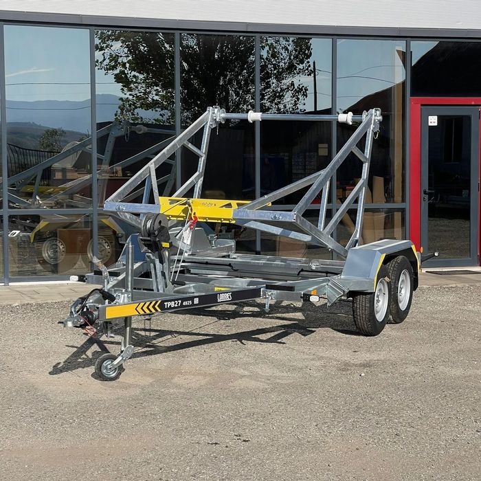 Lorries Remorca Transport Tambur Cablu RemorcaLoriess auto transport   Cablu Tambur